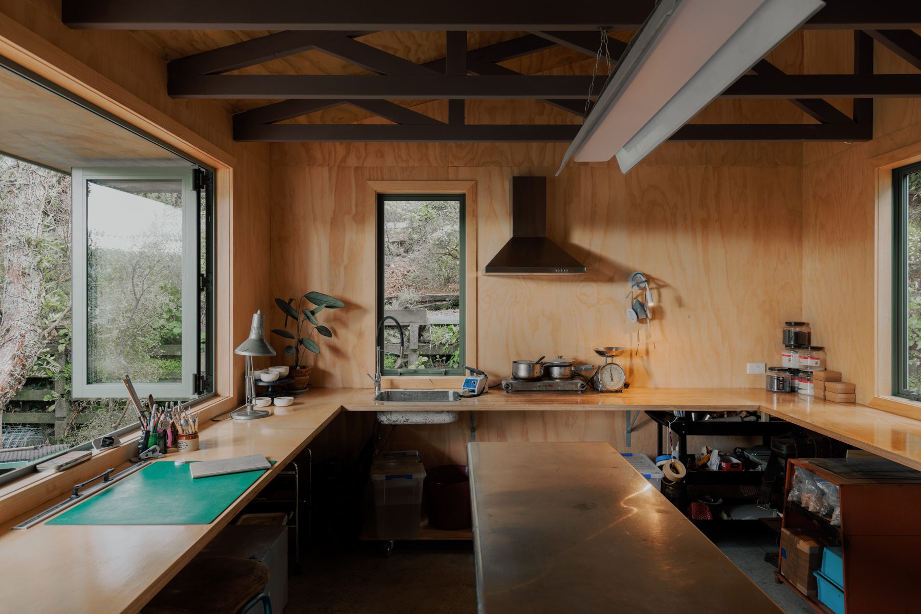 Green Machine art studio, Eastbourne — Shadow Constructs