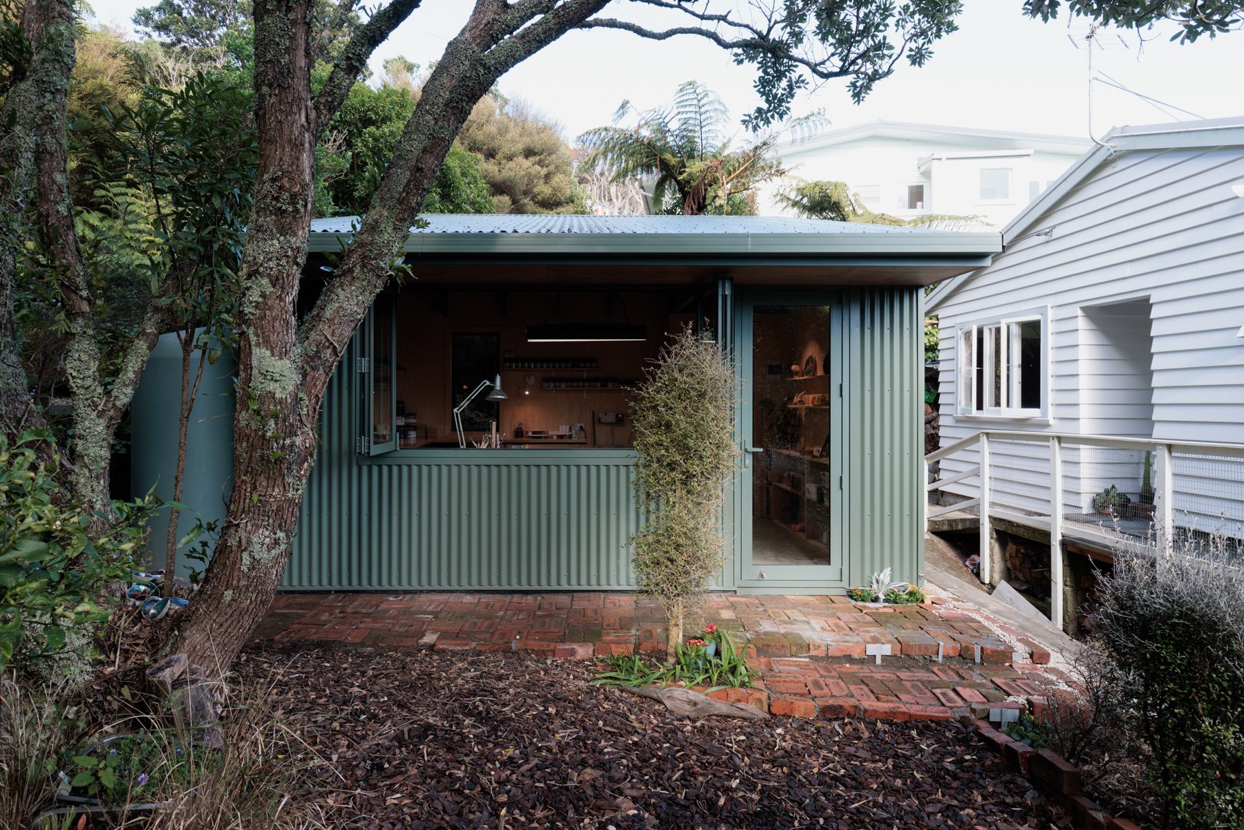 Green Machine art studio, Eastbourne — Shadow Constructs